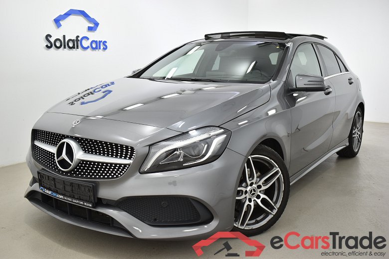 Mercedes A 180 D AMG Aut. Pano LED-Xenon Command Navi Sport-Leather-Alcantara KeylessGo Camera Klima PDC ... #1