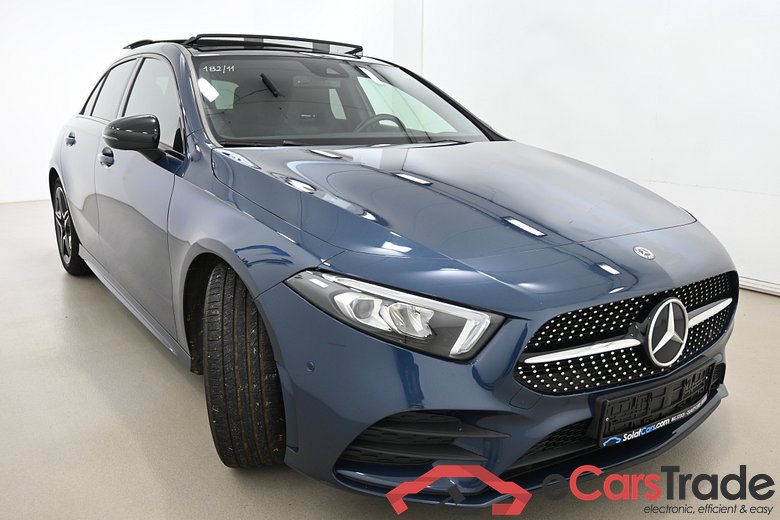 Mercedes A 180 d AMG Night Pano Aut. LED-Xenon Widescreen Navi Sport-Leather-Alcantara KeylessGo Camera Klima PDC ... #2