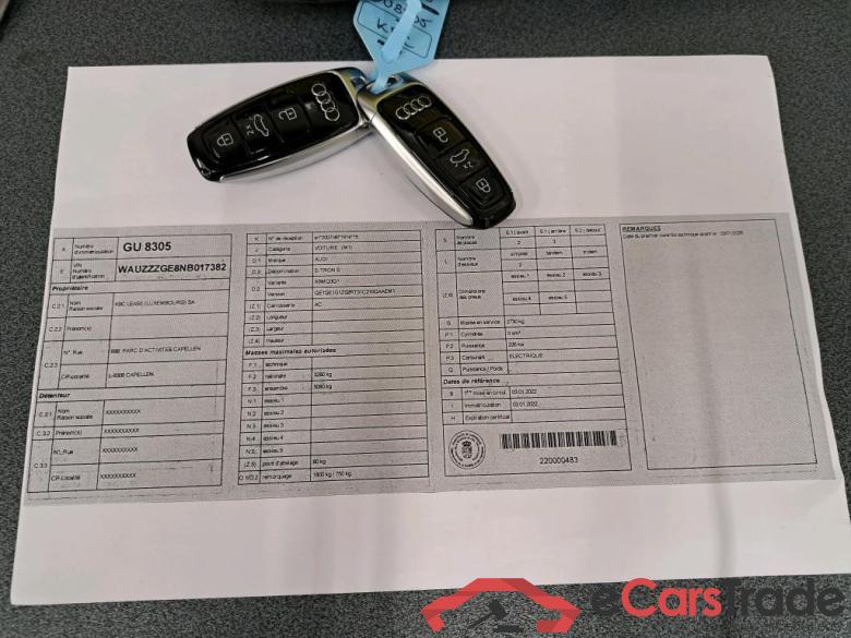 AUDI - AUD E-Tron S 503PK Pack Comfort Plus & Tour Assist & Heated Valcona Leather Seats & B&O Sound & City Assist & Surround Cameras & 2nd Ac Socket & 21 Inch Alloy  * ELECTRIC * #4