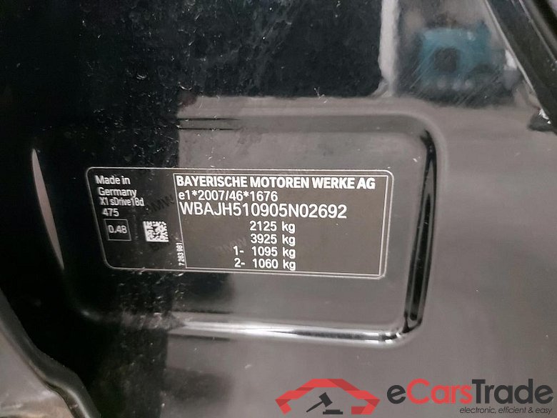 BMW - BMW X1 sDrive18dA 136PK XLine Pack Business With Dakota Leather & Travel & Removable Trailer Hook & Rear Camera #6