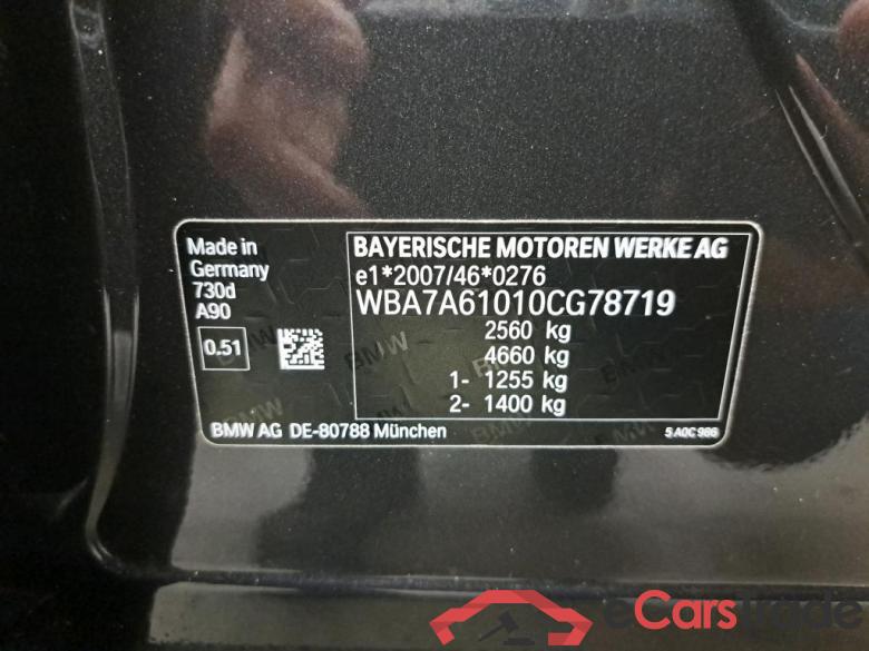 BMW - BMW 7 BERLINE 730dA 286PK With Nappa Leather Electric Comfort Seats #6