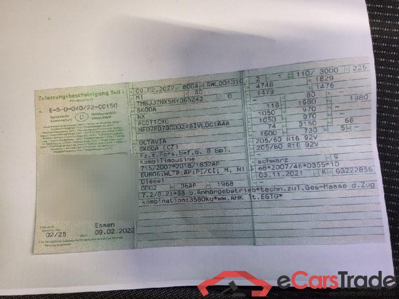 Skoda Octavia Wagon ´20 Octavia Combi Ambition 2.0 TDI 110KW AT7 E6d #5