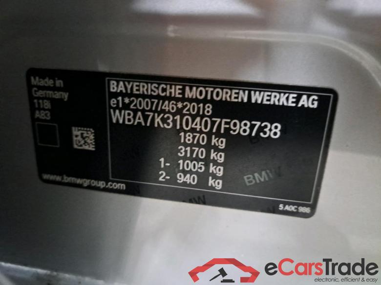 BMW 1 Serie '19 BMW 1 Serie 118iA 5d #6