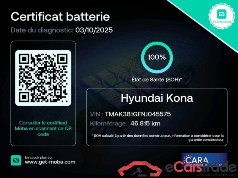 Kona Business Electrique 2WD 64kWh BVA #2
