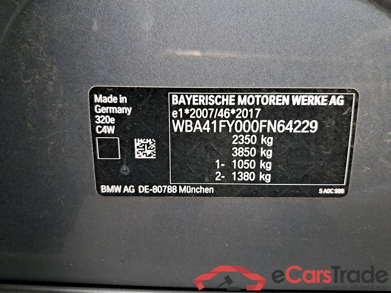 BMW - BMW 3 TOURING 320e 204PK Pack Comfort With Vernasca Sport Seats & Heated Steering Wheel & Comfort Pack & Driving Assistant & Parking Assistant Pack & Active Cruise * HYBRID * #6