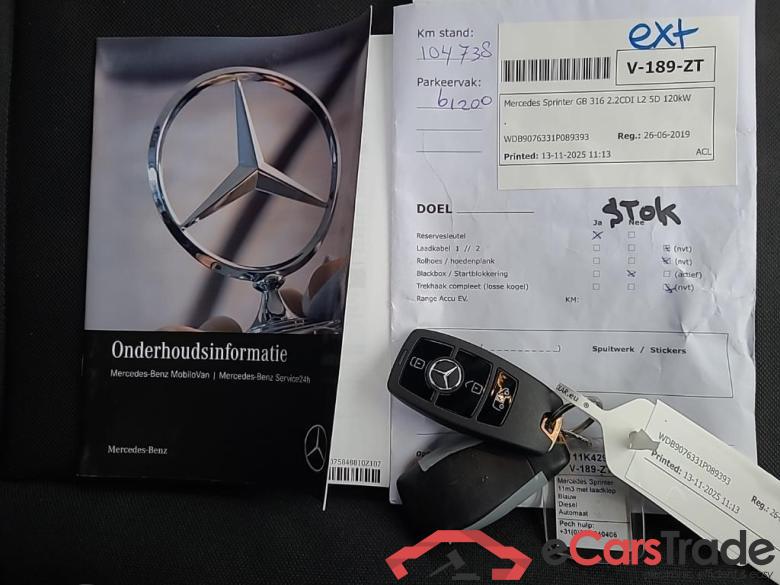 MERCEDES-BENZ Sprinter GB 316 2.2CDI L2H2 5D 120kW #6