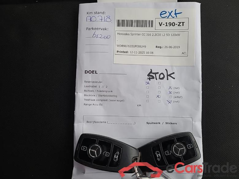 MERCEDES-BENZ Sprinter GB 316 2.2 CDI L2H2 EURO VI-D #6