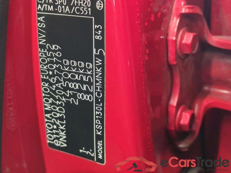 Toyota Yaris 1.0 VVT-i Comfort 5d #6