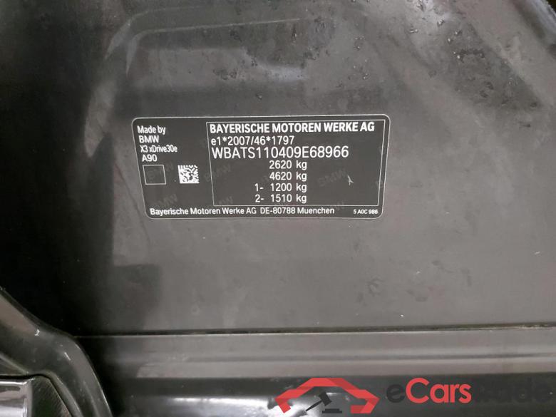 BMW - BMW X3 xDrive30e 272PK M Sport Pack Business Plus With Vernasca Leather & Heated Steering Wheel & Innovation Pack With Head Up & Driving Assistant Plus & 19 Inch & Electric Towing Hook   * HYBRID * #6