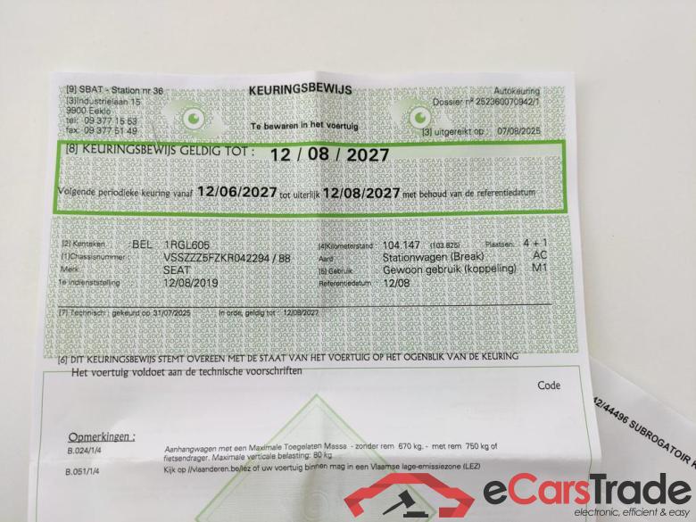 SEAT Leon Leon 5D FR 2.0 TSI 190pk (140kW) DSG 7v Start/Stop EURO 6 BG #5