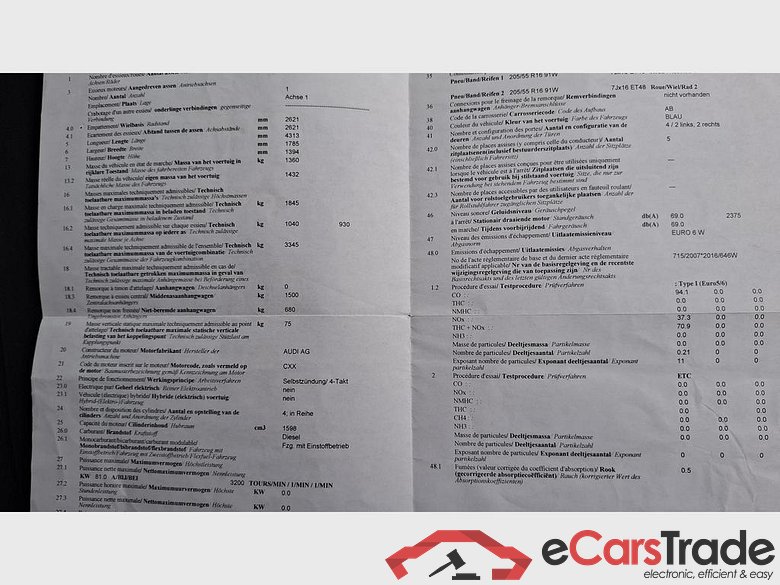 AUDI A3 Sportback Audi A3 Sportback  1.6 TDI  81(110) kW(pk) S tronic #6