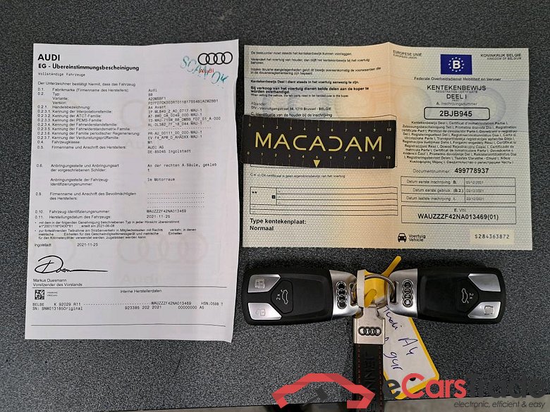 AUDI - AUD A4 AVANT 35 TFSi 150PK S-Tronic Advanced Business Pack Business Plus & Trailer Towing Hook  * PETROL * #4