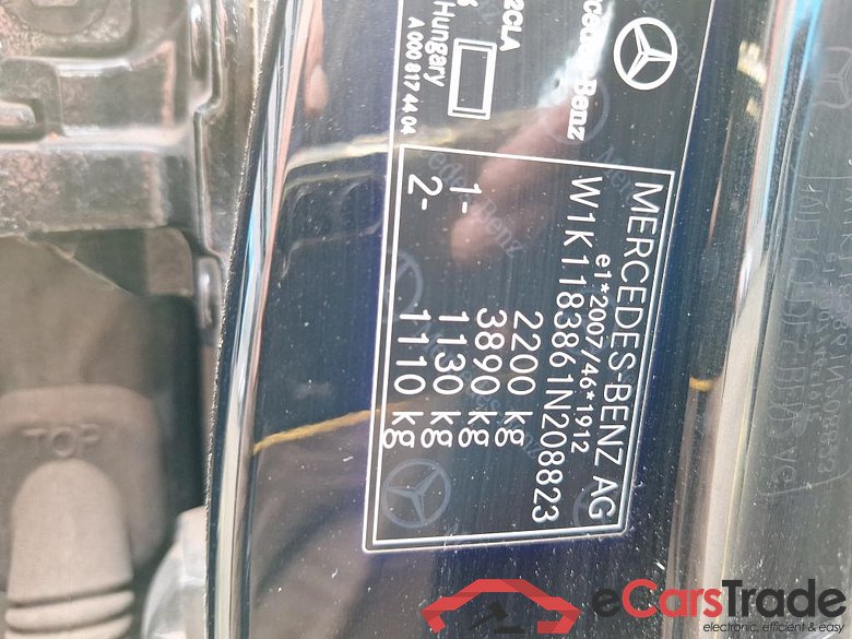 MERCEDES - MER CLA 250 e 218PK DCT Business Solution With Trailer Towing Hook * HYBRID * #6