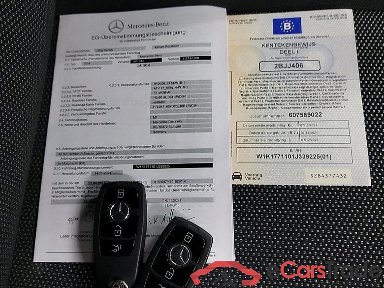 MERCEDES - MER A BERLINE 180d 116PK 8G-DCT Business Solution Essential Plus #4