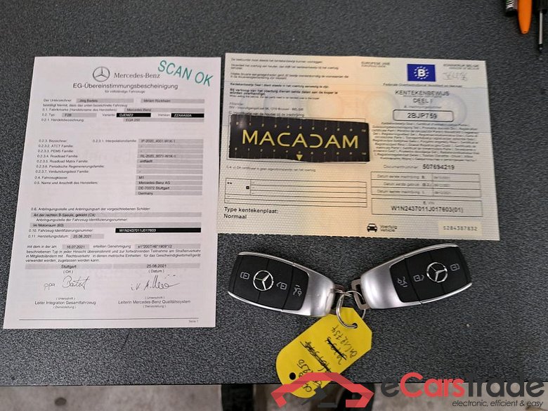 MERCEDES - MER EQA 250 Business Solution Luxury 190PK & Driver Assistance Pack & Smartphone Integration * ELECTRIC * #3