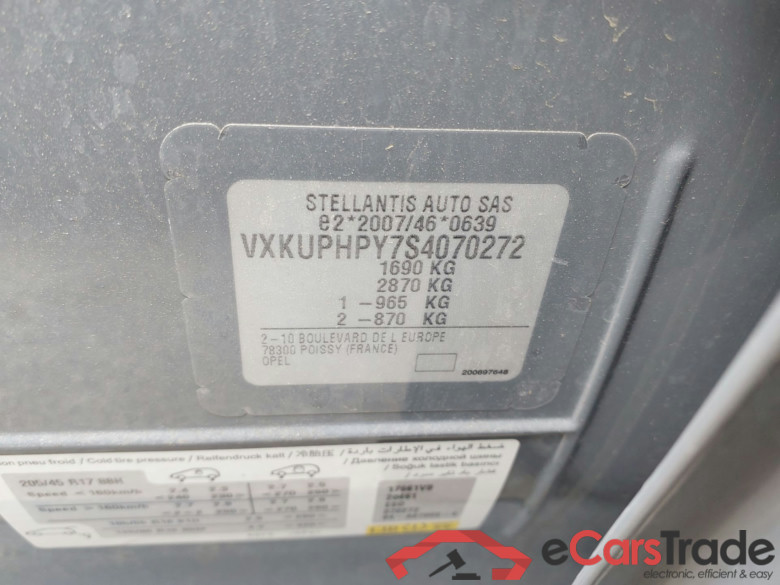 OPEL Corsa 1.2T XHT Hybrid eDCT6 S/S 136cv AutomÃ¡tico GS(Winterpack) #5