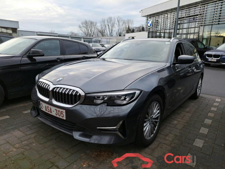 BMW 318d Luxury-Line LED-Xenon LC-Pro Navi Leather KeylessGo Klima PDC ... #1
