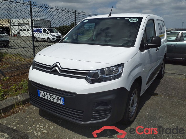 CITROËN Berlingo  CITROËN Berlingo  VAN M 950 HDI 100 BVM6 + PACK CHANTIER + CABINE EXTENSO +ECRAN 8 POUCES + CAMERA RECUL
