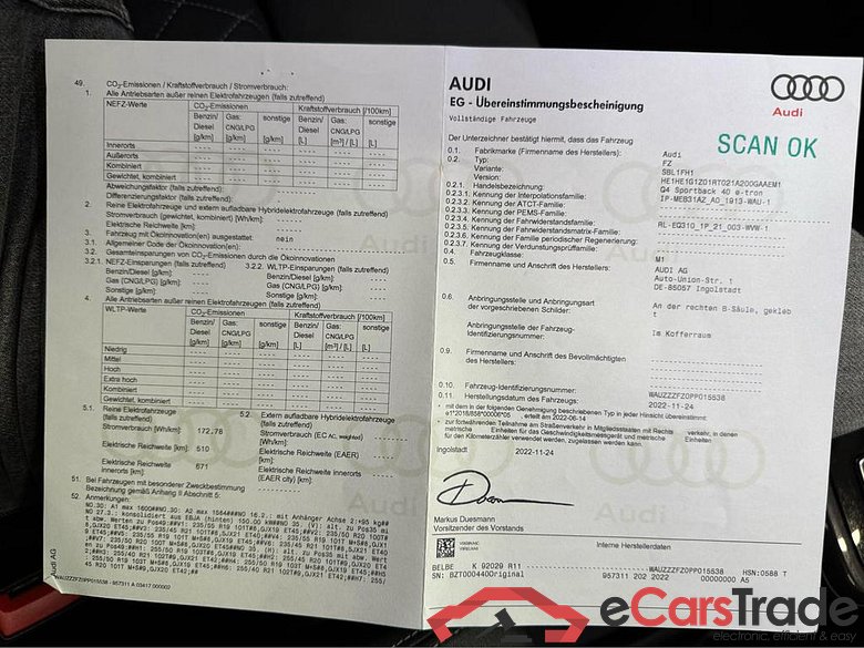 AUDI Q4 Sportback e-tron 82 kWh 40 Advanced #6