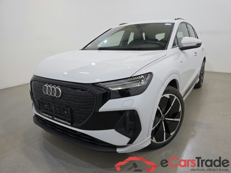 Audi Q4 E-tron 40 S-Line LED-Matrix Virtual Navi-Pro 1/2 Sport-Leather-Alcantara Camera KeylessGo Klima PDC ... #1