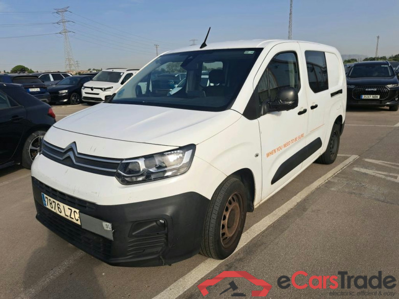 CITROEN Berlingo / 2018 / 5P / furgón derivado de turismo Doble Cab. Talla XL BlueHDi 100 CONTROL