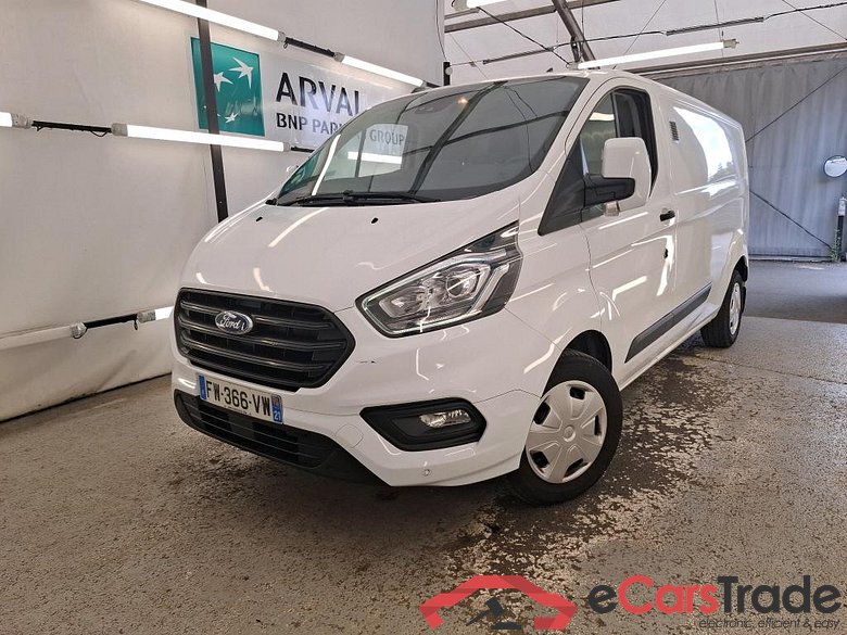 FORD Transit Custom / 2018 / 4P / Fourgon tôlé 2.0 ECOBLUE 130 320 L2H1 AUTO TREND BUS