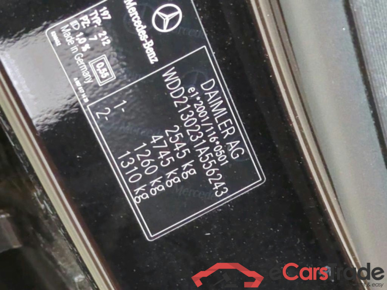 E -Klasse Lim. E 400 d 4Matic (213.023)Avantgarde 2.9 250KW AT9 E6dT #4