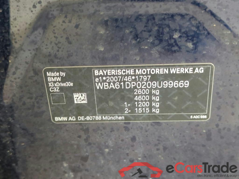 Baureihe X3 xDrive 30 e M Sport 2.0 215KW AT8 E6d #4
