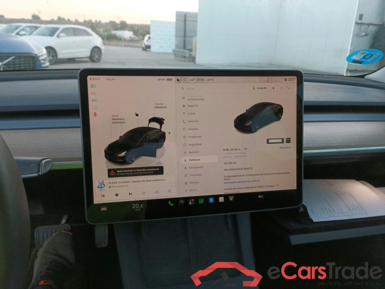 TESLA Model 3 / 2018 / 4P / sedán Gran Autonomía AWD (AC) #4