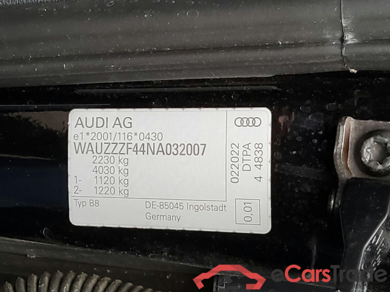 A4 Avant 40 TDI quattro 2.0 TDI 150KW AT7 E6d #5