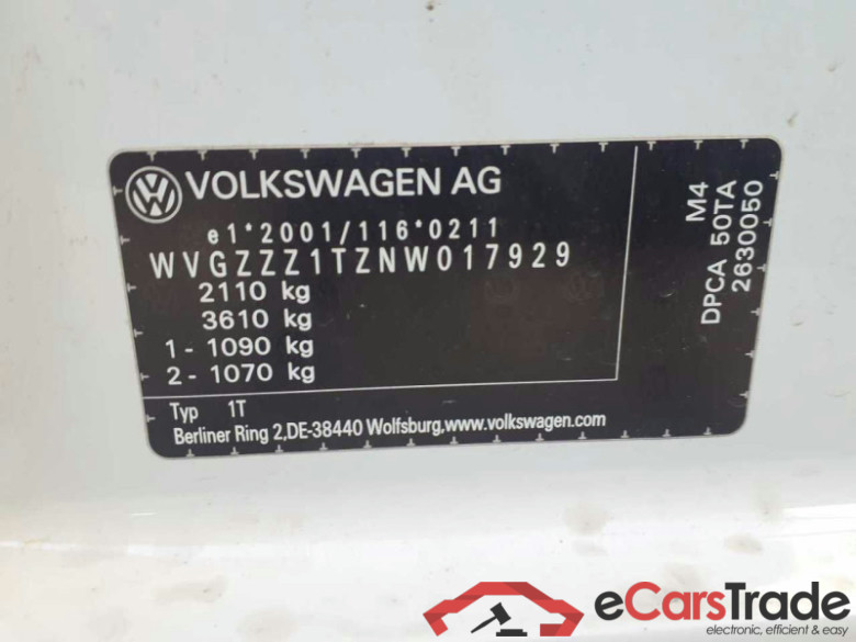 Volkswagen Touran (5T1)(04.2015->2026) DE - Van5 1.5 TSI Start-Stopp EU6d, Highline OPF, 2020 - 2024 #2