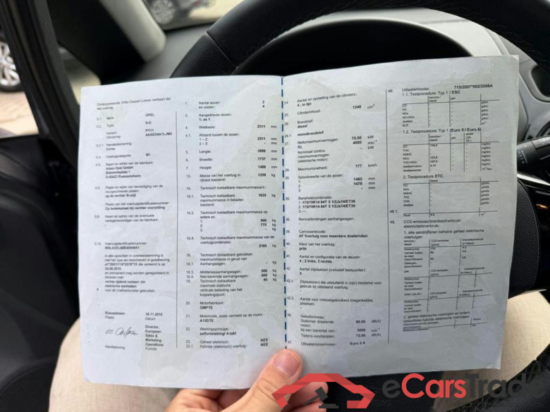 OPEL Corsa Dsl Corsa 1.3 CDTi ecoFLEX Enjoy Start/Stop FAP #5