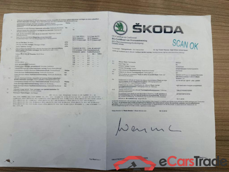 SKODA Octavia Combi Dsl Octavia SW 1.6 CR TDi Ambition (EU6.2) #5
