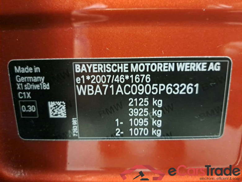 BMW - BMW X1 sDrive18dA 150PK Advantage Pack Business With Sport Seats & Cruise Control & Comfort Access & LED & Park Assist #6