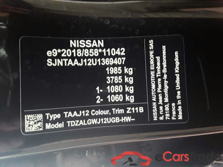 Nissan Qashqai (J12)(03.2021->) DE - SUV5 1.3 DIG-T MHEV EU6d, Tekna, 2021 - 2024 #6