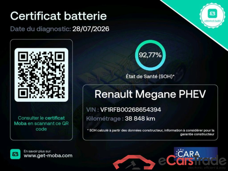 RENAULT Mégane Berline / 2020 / 5P / Berline Business E-Tech hybride rech 160 -21N #2