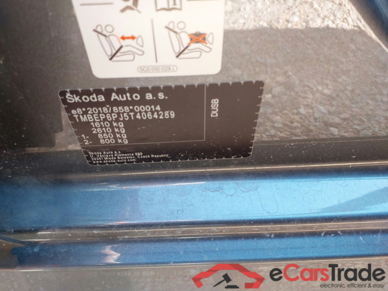 SKODA Fabia 1.0 TSI 70 kW 95 CV manual 5 vel. Selection #5