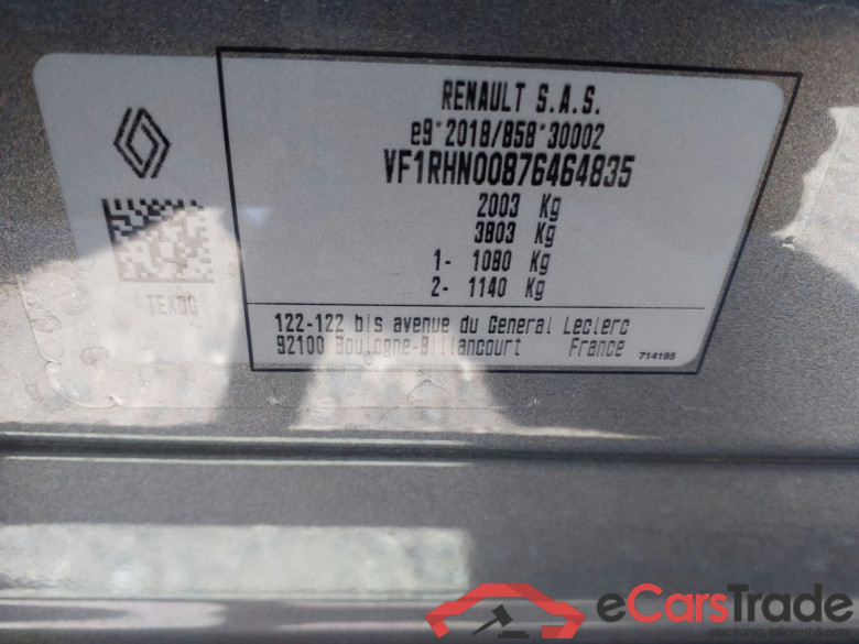 RENAULT AUSTRAL mild hybrid 160 (116kw) auto Techno #5