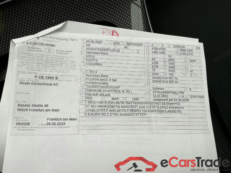 MERCEDES-BENZ C-Klasse C 300 e T 9G-TRONIC AMG Line 5d 150kW #2