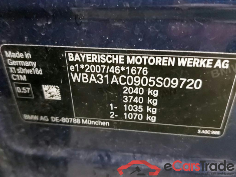 BMW - BMW X1 sDrive16d 116PK Advantage Pack Business With Heated Seats & Light Pack & Rear Camera #6