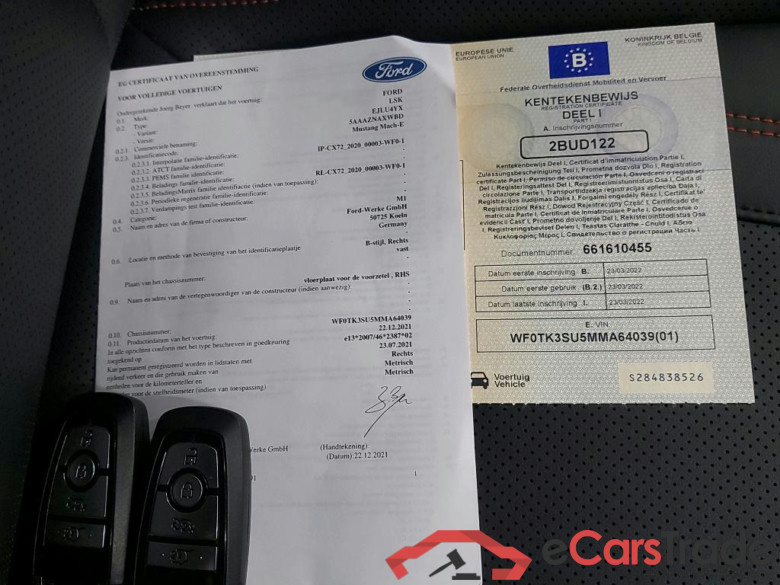 FORD - FOR MUSTANG MACH-E 99kWh Extended Range 351PK AWD Pack Technology   * ELECTRIC * #4