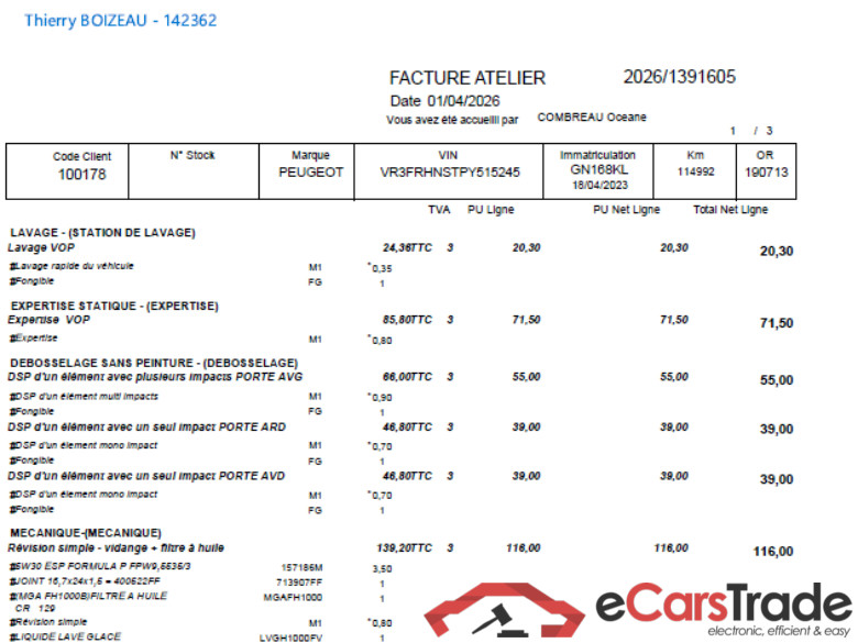 308 SW / 2021 / 5P / Break PureTech 130 SS EAT 8 GT / PRÊT A VENDRE #3