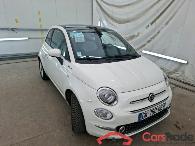 FIAT 500  2015  3P  Berline Hybrid 10 BSG 70 ch Dolcevita #4