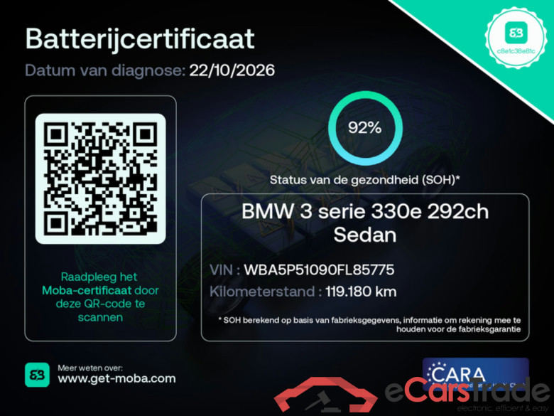 BMW 3-SERIE BERLINE 2.0 330E AUT #6