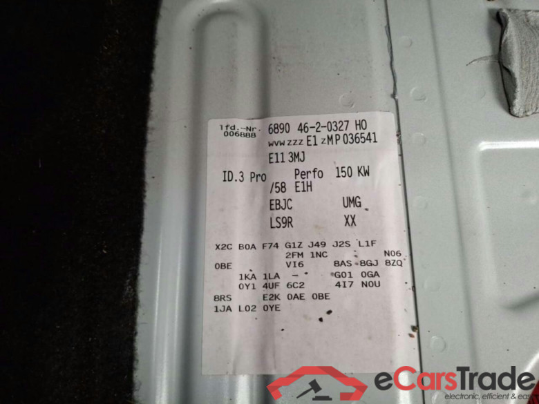 VOLKSWAGEN ID.3 Pro 58kwh #5