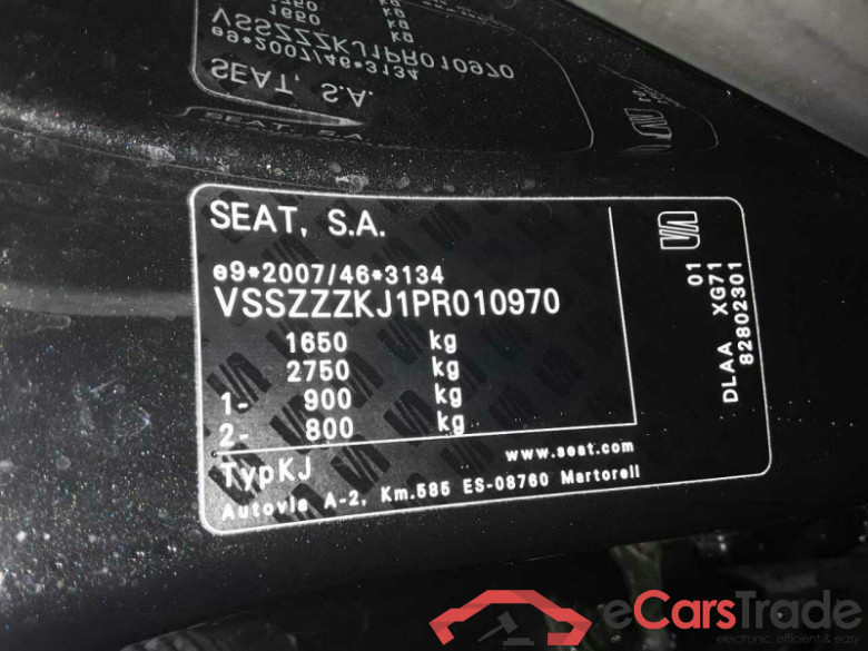 Seat Arona (KJ7)(2017->) DE - SUV5 1.0 TSI EU6d, FR OPF, (Facelift) 2021 - 2024 #6